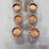 Image 4 : TEN Rolls of U.S. Lincoln Cents, In Tubes, Assorted Years, FV: $5.00