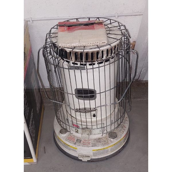 Kerosene Heater As shown - Working