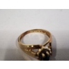 Image 4 : 10K Gold Ring with Jewel Details - Size 5 - 2.7grams