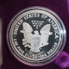 Image 3 : 1987-S Proof American Silver Eagle - 1 oz .999 Fine Silver - With OGP Packaging & CoA