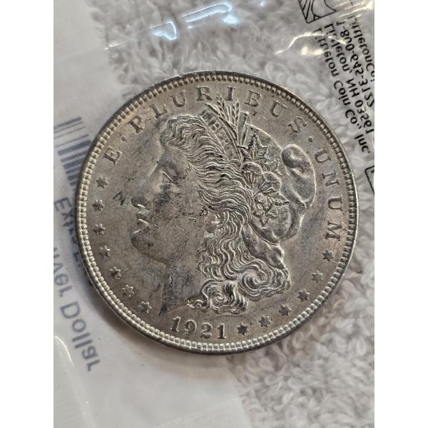 1923 United States 90% Silver Morgan Dollar