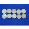 Image 2 : x10 Assorted Years 90% Silver Roosevelt Dimes FV: $1.00