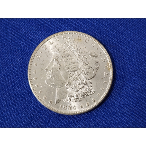 1884 90% Silver Morgan Dollar