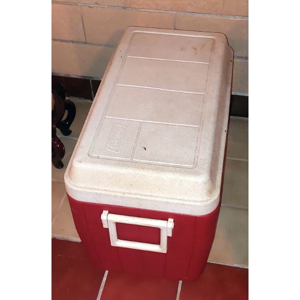 Coleman Large Cooler Requires Outside Cleaning - But Excellent Overall