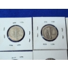 Image 8 : Lot of 7 Mercury Silver Dimes - Including Higher Grade & BU 