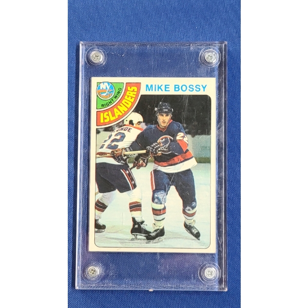 1978 Topps Hockey Mike Bossy Islanders #115 Rookie Card