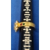 Image 5 : Assorted Gold & Silver COLORED Fashion Rings - See Photos For Sizing