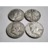 Image 2 : $2.00 Face Value in Franklin, Kennedy & Walking Liberty 90% Silver Half Dollars