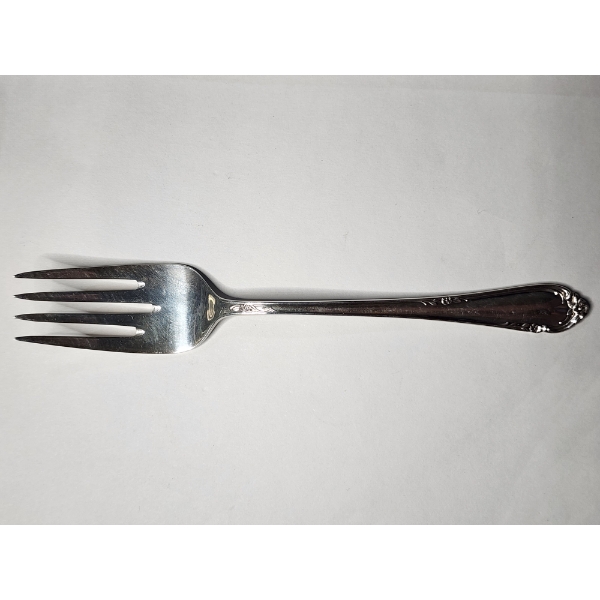 Reed & Barton Sterling Silver Fork With Stunning Dancing Flowers Design Weighing 33 Grams