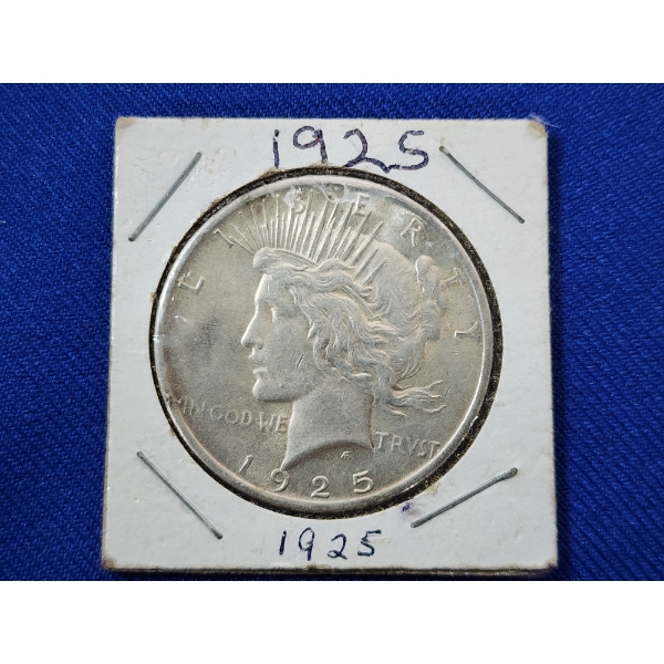 1925 90% Silver Peace Dollar 