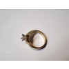 Image 5 : Beautiful 14K Gold Ring with Diamonds - Size 6.5 Total Weight 6.0g