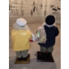 Image 2 : Sea Captain Santa 18.5" and Fisherman Santa 17"