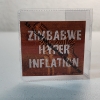 Image 2 : 1997 Zimbabwe One Cent Coin Hyper Inflation Coin in Flip w/ Info Card 