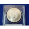 Image 4 : 2010 American Eagle Silver Coin 1 oz Fine Silver Graded MS 70 by PCGS