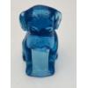 Image 2 : Adorable Degenhart Vintage Uranium Glass Dog Figurine -Dark Sapphire