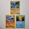 Image 1 : Three Vintage Pokemon Trading Cards Including Rampardos, Onix & Psyduck