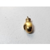 Image 2 : Gold-Tone Sterling Silver Boxing Glove Pendant TW: 12.0g