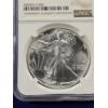 Image 3 : FIRST-YEAR 1986 American Silver Eagle NGC Graded MS 69 $1 1 oz Fine Silver