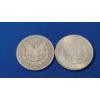 Image 2 : 1885-O & 1921 Silver Morgan Dollars