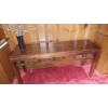 Image 1 : 54 Inch Mahogany console Table - Excellent condition As Shown 54 x 16 x 26 Tall