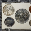 Image 6 : NICE United States 1960 Five Coin Set Featuring $0.85 in 90% Silver ~ A Great Set for Any Collector!