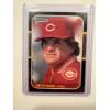 Image 1 : 1987 Donruss Pete Rose Baseball Card In Protective Holder - Mint Condition