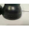 Image 3 : Vintage Hemingray-45 Glass Insulator – Aqua Telephone Line Insulator – Industrial Decor - Set of 2