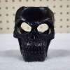 Image 5 : Lot of TWO NEW Nice 2 Inch Black Skull Candle or Tealight Holders