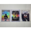 Image 1 : 3 John Metchie III Football Trading Cards Including Autographed 2022 Panini