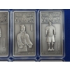 Image 6 : RARE SET!! *Shanghai Mint* 2022 Terracotta Warriors Silver Bar Set - 640g .999 Silver - NGC GEM UNC.