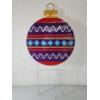 Image 1 : Large Christmas Ornament Yard Stake - Approx. 3 ft Tall