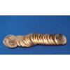 Image 3 : Tube Of (20) 1 ADVP Ounce .999 Fine Copper Rounds With Assorted Motifs