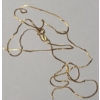 Image 1 : 14K Yellow Gold Scrap Necklace - Weight: 0.8g