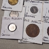 Image 10 : Large Lot of over 60 Assorted World Coins: Australia Argentina, Aruba, Algeria, & More!! 