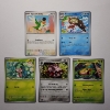 Image 1 : Five Assorted Mint Condition Pokemon Trading Cards ~ ALL PACK FRESH!