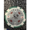 Image 4 : NFL Las Vegas Raiders Poker Chips - Full Set - Mint Condition