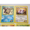 Image 3 : 11 Vintage Assorted Pokemon Gym Leaders Trading Cards