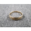 Image 5 : Nice 10K Gold Ring Ft. Small Clear Stones Weighing 2.5 Grams ~ Size 12