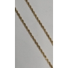 Image 3 : 14K Gold 20" Twisted Rope Necklace - Weight 6.2g