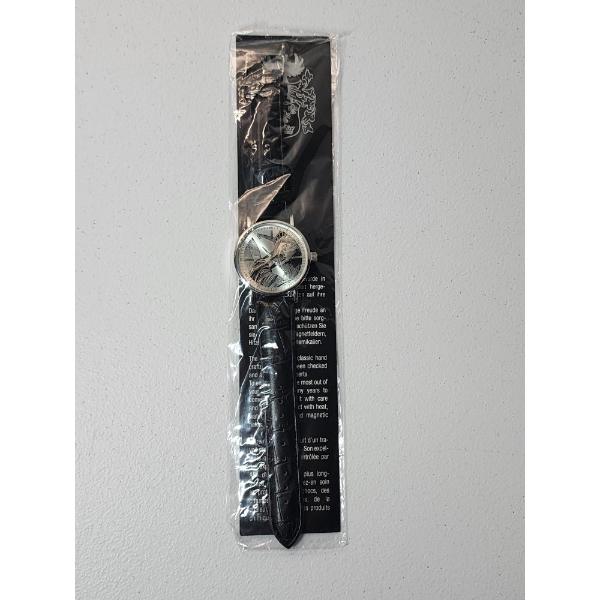 Brand New Statue of Liberty Silver-Tone Watch with Leather Band
