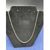 Image 1 : Sterling Silver Twisted Chain - Gorgeous Piece! - Made in Italy - 24 inches - 15.4 Grams