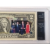 Image 26 : The Bradford Exchange Mint President Donald Trump $2 Note Collection In 16" x 9" Wooden Case