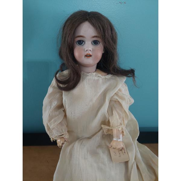 Antique & Very Rare Important "Simon Halbig" 1893 (22") Twenty Two Inch Bisque Head Doll 