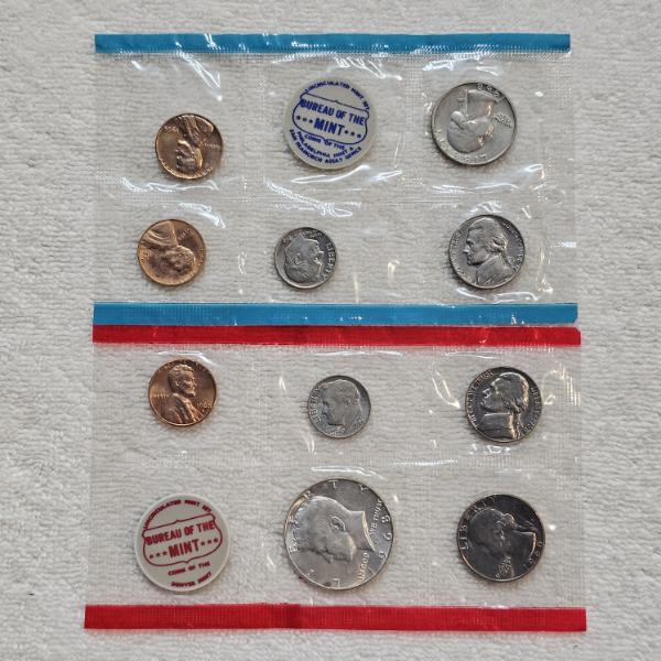 Official 1968 United States Uncirculated Mint Set in its Original Government Packaging