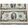 Image 3 : Lot of 5 Consecutive United States Series 2017 A $2 Bills SN: L13053190-L1305194