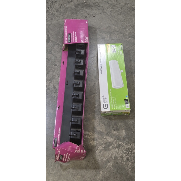 Brand New Everbuilt Heavy Duty Tool Organizer Bar & 18'' LED Motion Sensor Closet Light