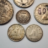 Image 10 : 6 Assorted Foreign SILVER Coins - See Description & Photos!!