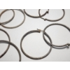 Image 3 : Four Pairs of Sterling Silver Hoop Earrings - Total Weight: 25.9g