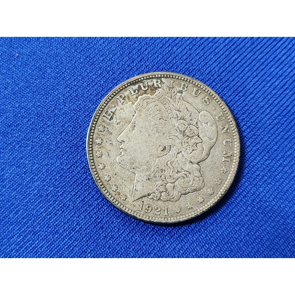 1921 90% Silver Morgan Dollar