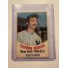 Image 1 : 1977 Hostess Thurman Munson "The Captain" Baseball Ball Card In Protective Holder - Mint